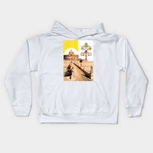 Rome Vatican Santangelo Castle of the Holy Angel Kids Hoodie